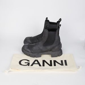 Ganni Recycled Rubber City Boot